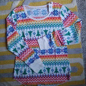 Old Navy NWT waffle knit pajama top